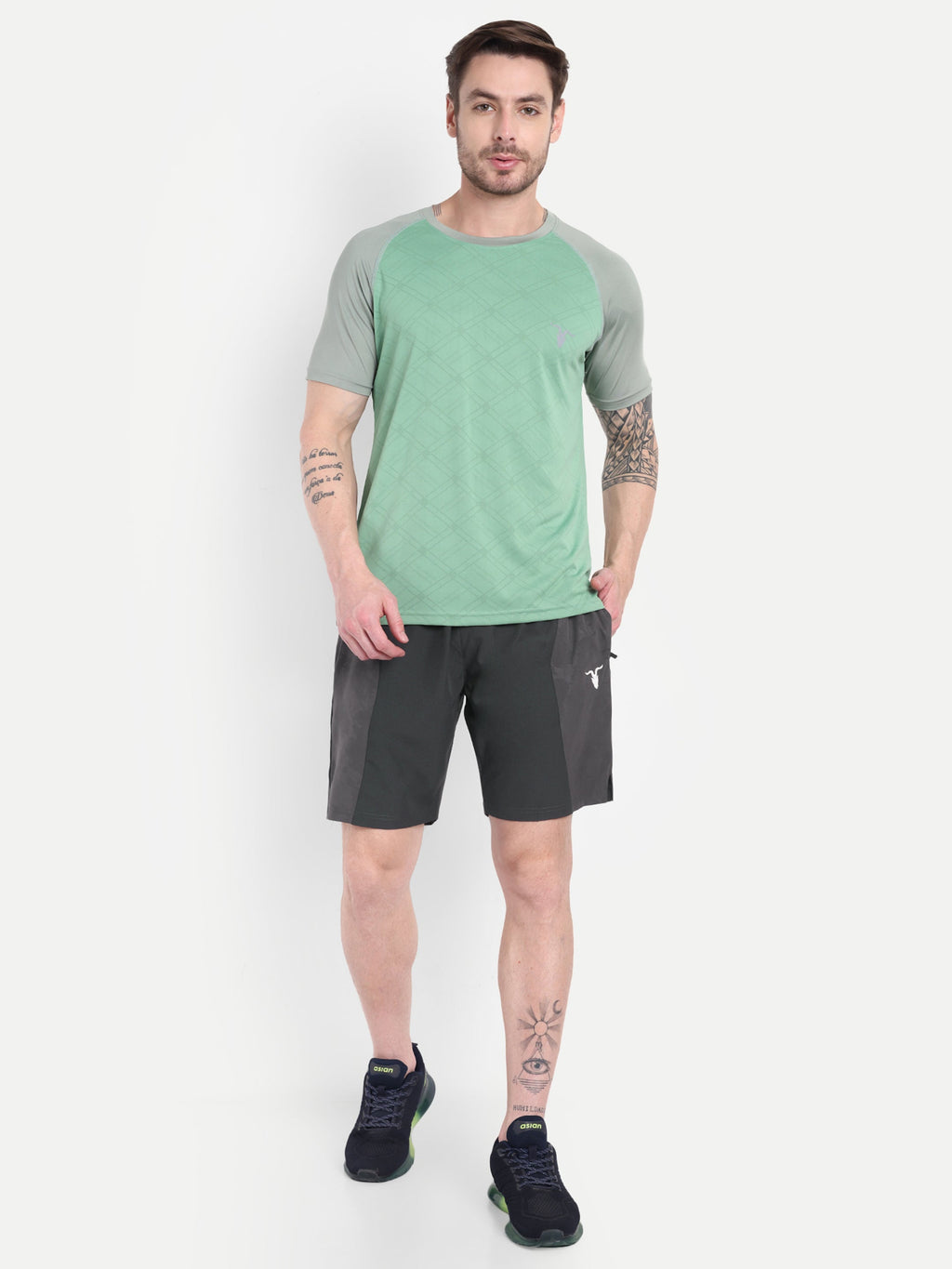 Men’s Dri-FIT Training Shorts – Dark Gray | BullVibe