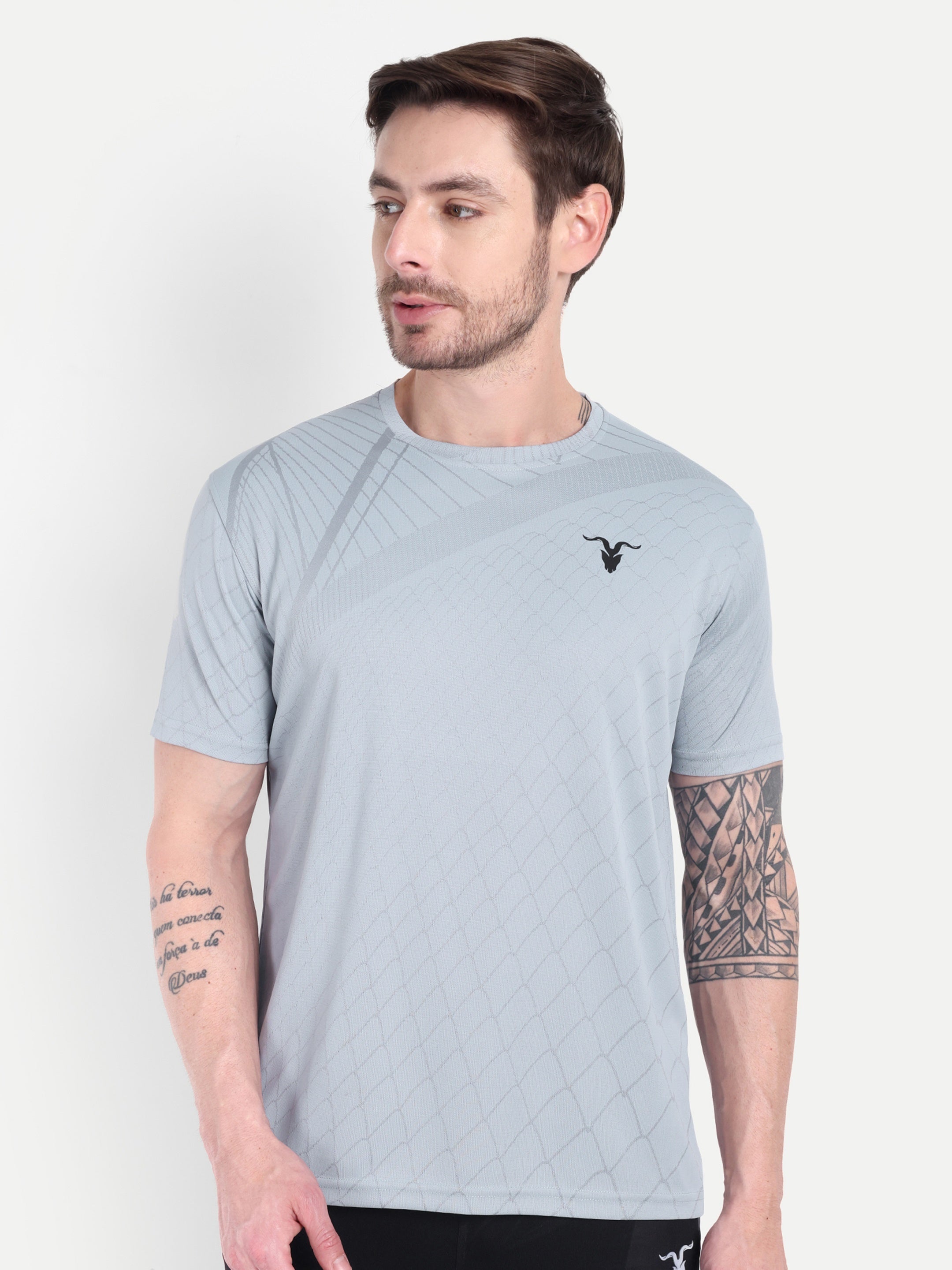 Men’s Regular Fit Gray T-Shirt – Everyday Comfort