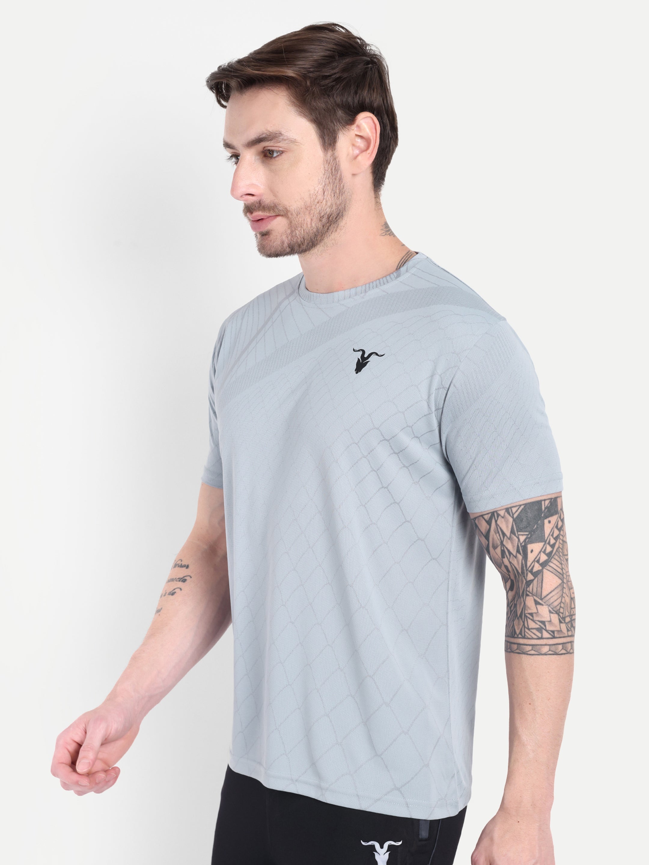 Men’s Regular Fit Gray T-Shirt – Everyday Comfort