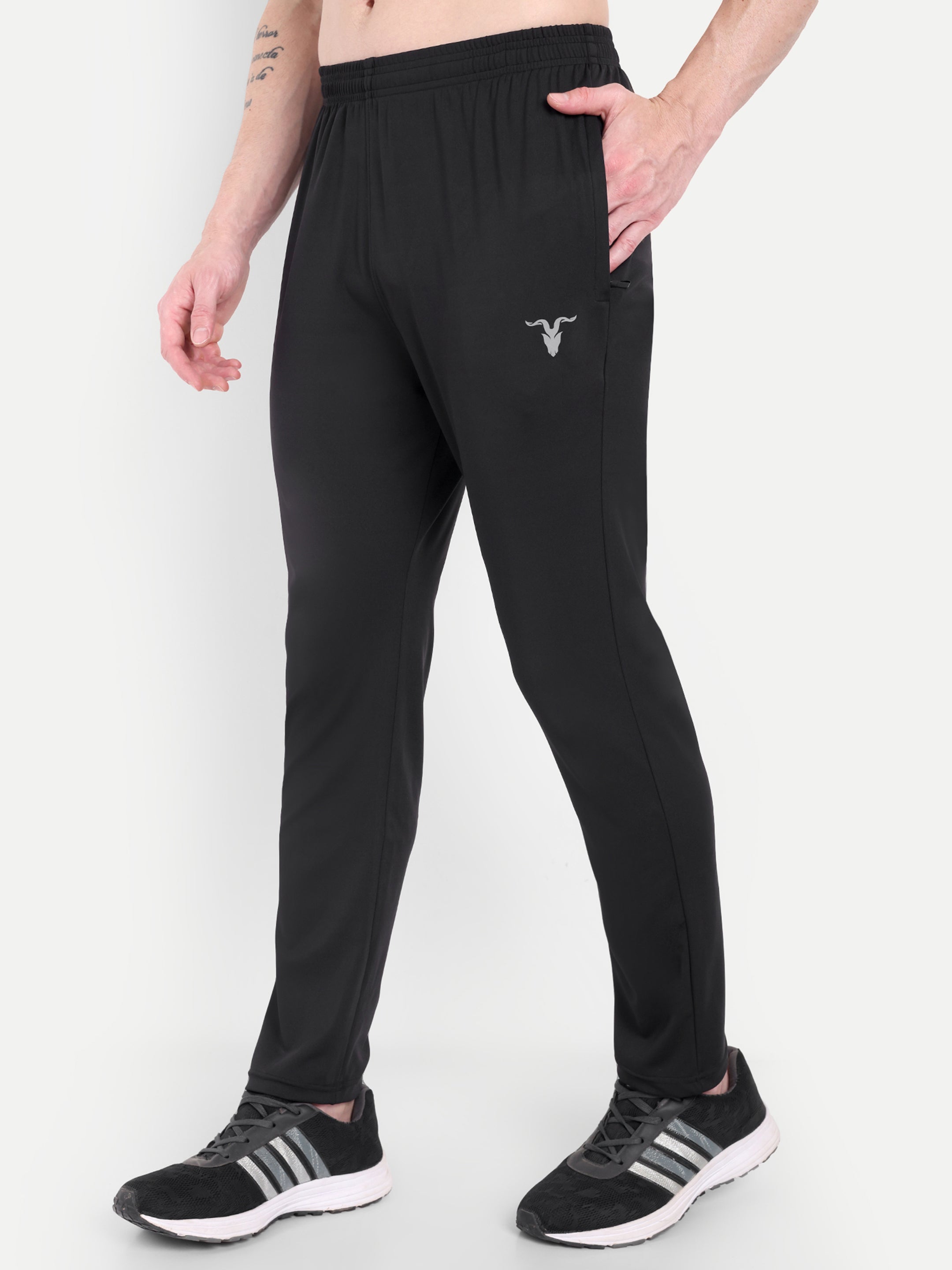Men’s Black Gym Fit Comfort Track Pant – Activewear Essential